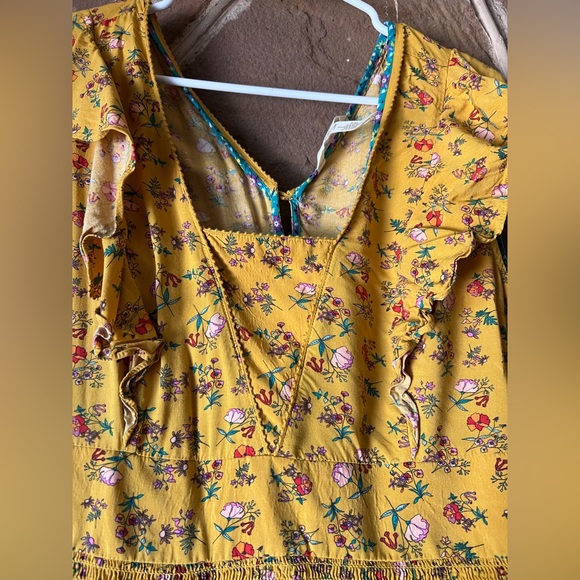 Yellow Matilda Jane Dress With Pockets - Picture 3 of 5